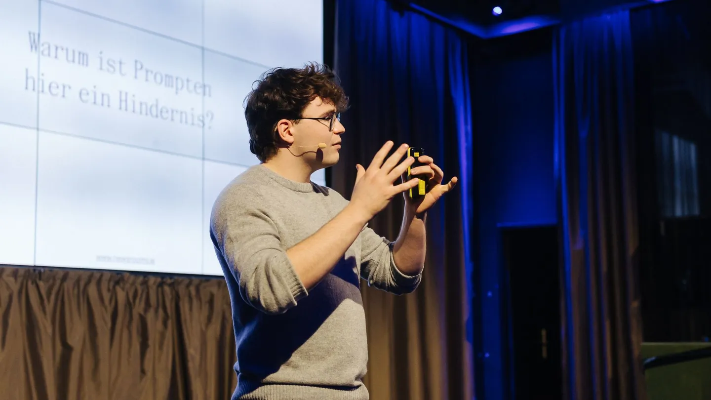 Matteo Rosoli keynote at PCon 2025